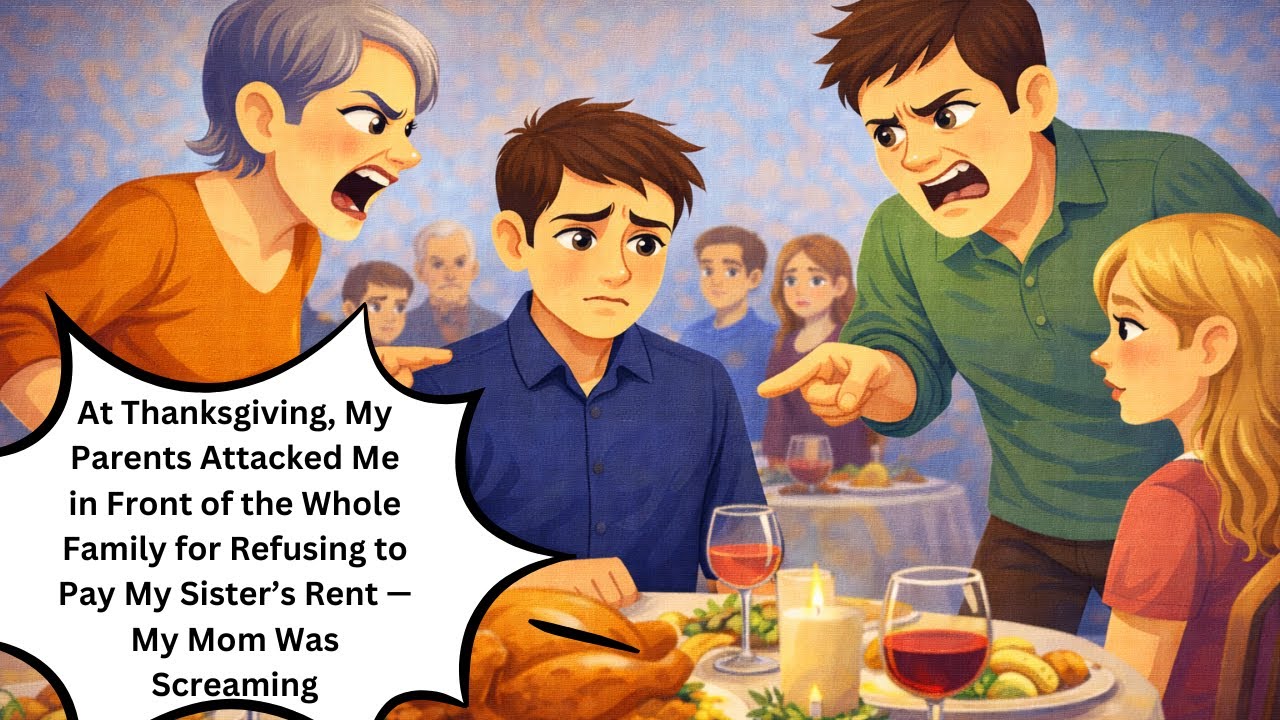 At Thanksgiving, My Parents Attacked Me in Front of the Whole Family for Refusing to Pay My...