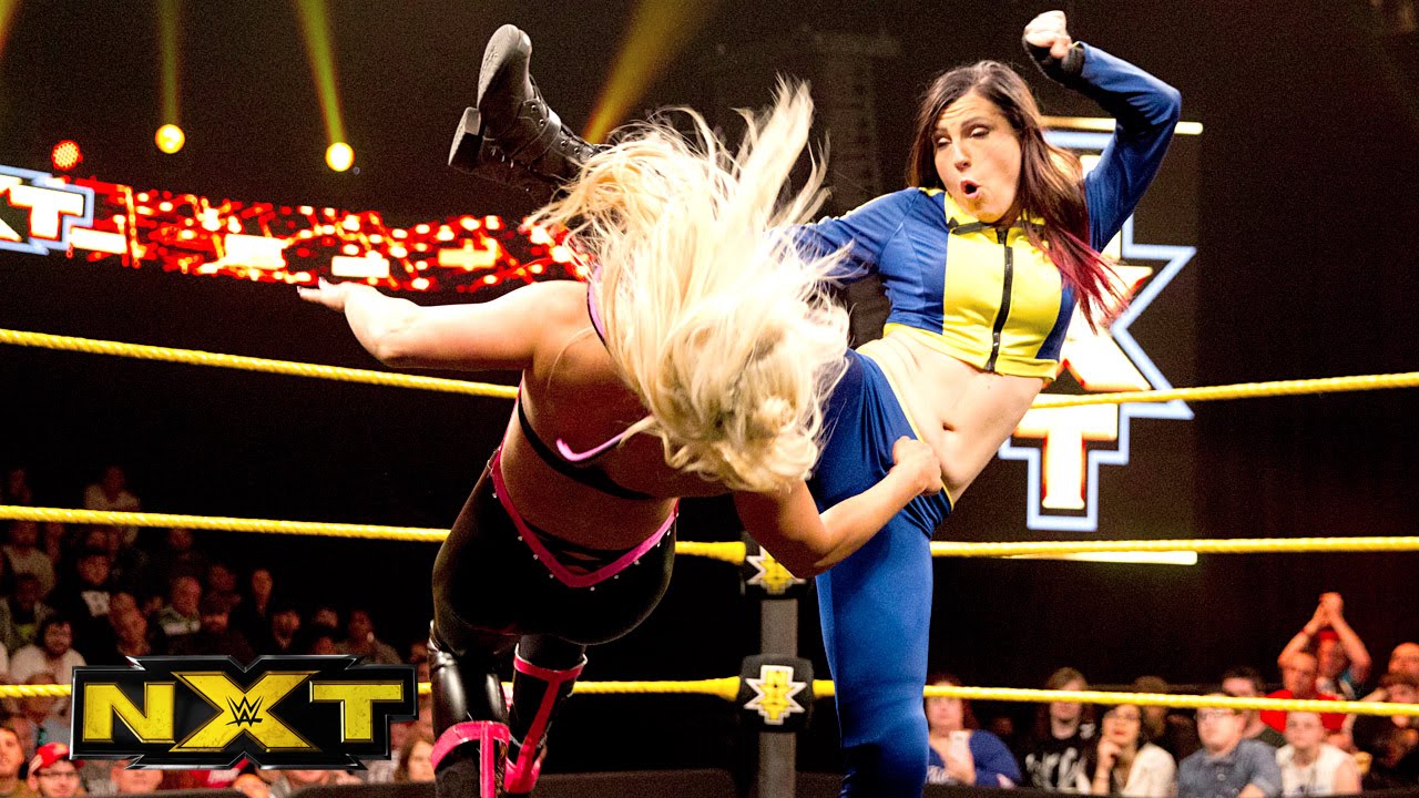 Dana Brooke vs. Blue Pants: WWE NXT, April 15, 2015 - YouTube.