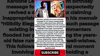 JD Vance Trolled After Karoline Leavitt’s Birthday Message Goes Viral