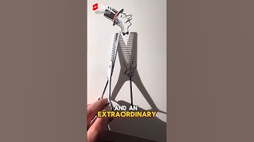 "Unbelievable Shadow Art 🎨✨ Everyday Objects Transformed! 🖌️🔍" #shorts #shadowart #shadowology