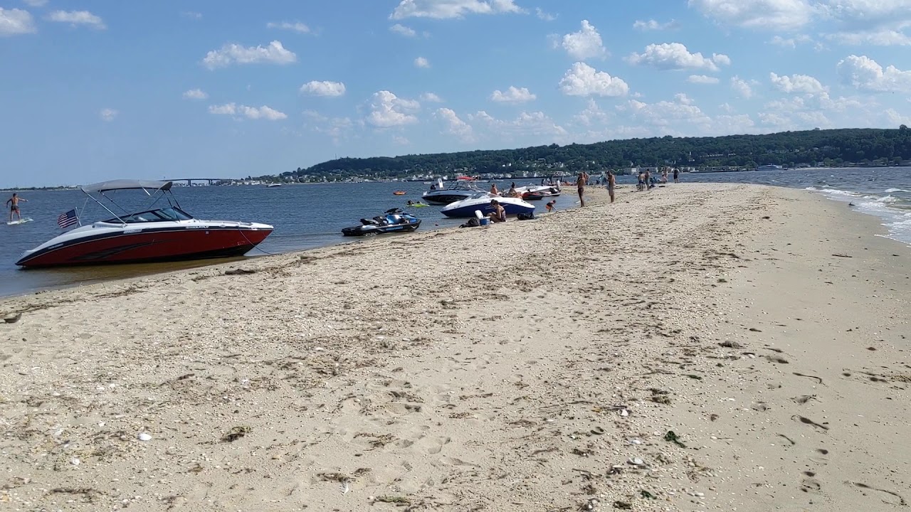Boat only access island off Sandy Hook, NJ YouTube