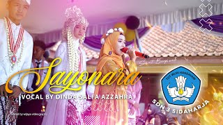 LAGU PERPISAHAN (Viral) SAYONARA VOCAL BY DINDA SALFA AZZAHRA SDN 3 SIDAHARJA - LAKBOK