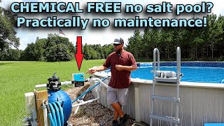 CHEMICAL FREE POOL, safe, no salt? Little maintenance, not a gimmick it works! #820  Pool Ionizer