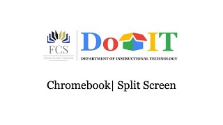 Chromebook | Split Screen