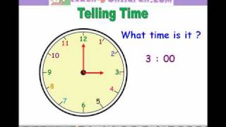 Time Lesson, Math for children, Learn Time from Math4children.com Time Lesson, Math for children, Learn Time from Math4children.com