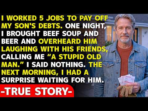 After Working 5 Jobs To Pay Off My Son’s Debts, I Overheard Him Call Me A “Stupid Old Man”