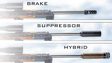 Muzzle Brake vs Suppressor vs Hybrid: Which is Best for Precision Shooting? | Silencershop Video 3