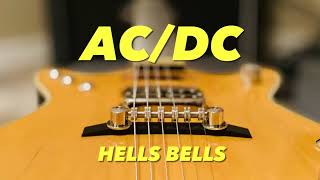 AC/DC Hells Bells (Malcolm Young Guitar Parts)