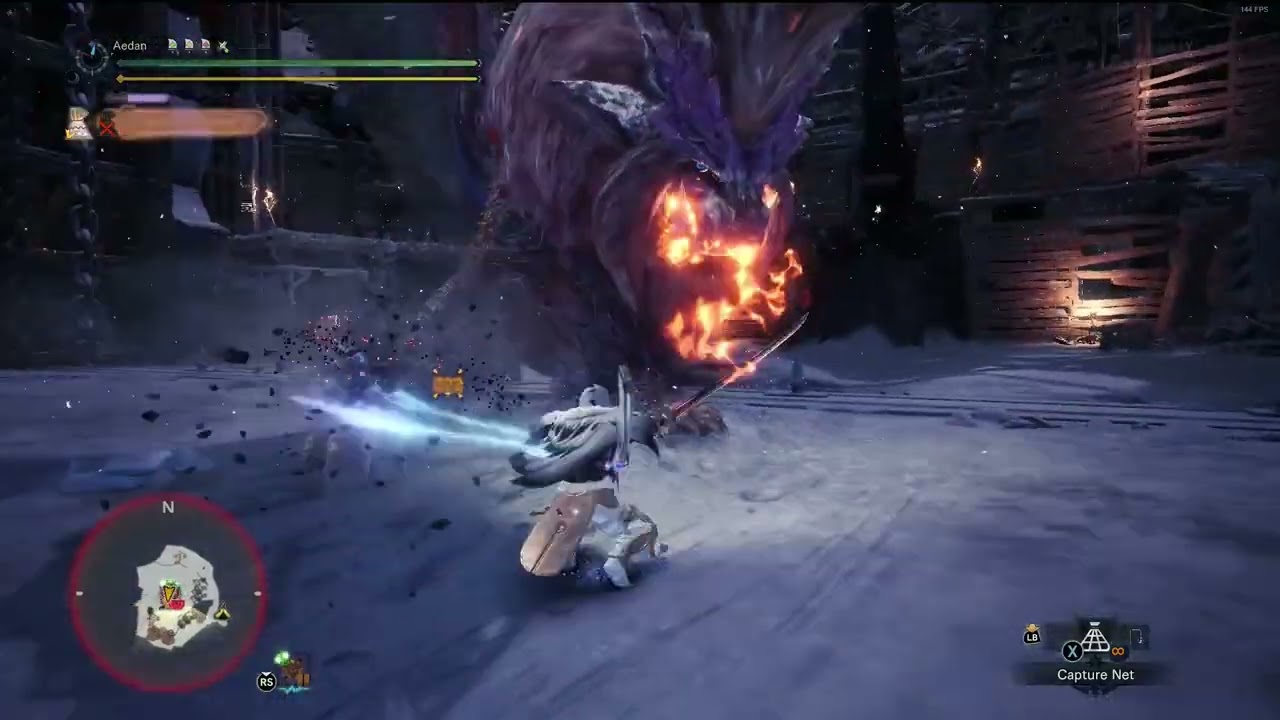 MHW:IB Tempered Teostra - Longsword 