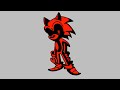 Friday Night Funkin' Starved Sonic.exe concept art