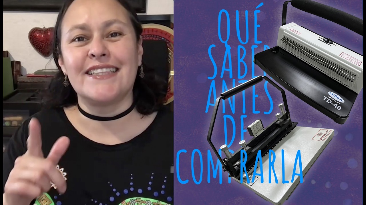 QUÉ DEBES SABER ANTES DE COMPRAR UNA ENGARGOLADORA. TD-40 y DUAL 1111