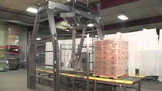 Neway Packaging Fully Automatic Pallet Wrapper Rotary High Speed