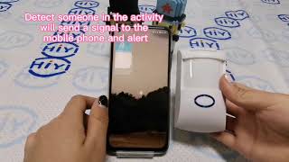 Smart Home Security System ——CT60W WIFI Wireless PIR Motion Sensor
