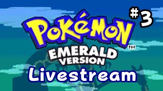 Pokémon Emerald Casual Livestream! (Part 3 ~ To Mt. Chimney)