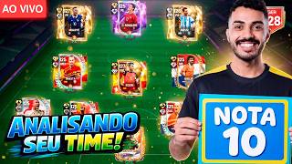 E AGORA?! ANALISANDO SEU TIME no FC MOBILE! ⭐⭐⭐