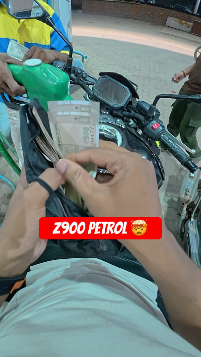Z900 - The Damn Expensive Petrol Filling #z900 #petrol #kawasaki