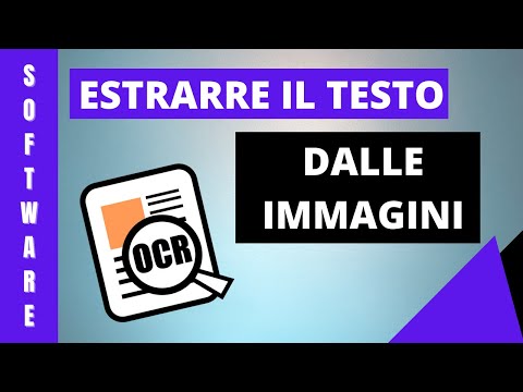 Estrarre il testo dalle immagini tramite OCR gratis