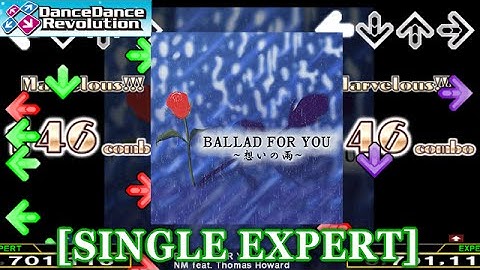 【DDR】BALLAD FOR YOU～想いの雨～  [SINGLE EXPERT] 譜面確認+クラップ