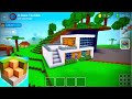 Block Craft 3D Easy Modern House & Flying ability  Gaming Superman