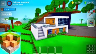 Block Craft 3D Easy Modern House & Flying ability  Gaming Superman screenshot 4