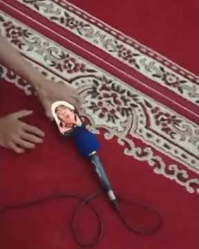 bangunin sahur di mesjid pakai vidio mimi peri