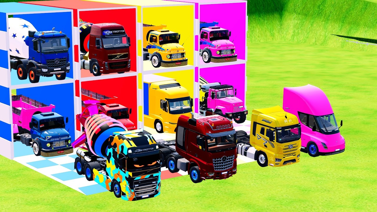 TRANSPORTING CRANE, MIXER TRUCK by MAN TRANSPORTER! Farming Simulator 22 #18