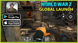 World War 2 Battle Combat Global Launch Gameplay (Android, iOS) screenshot 2