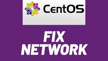 CentOS - Fix Network Error
