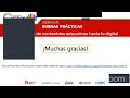 Webinar: Buenas prácticas en la adaptación de contenidos educativos hacia lo digital