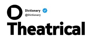 Theatrical Meaning In Telugu 