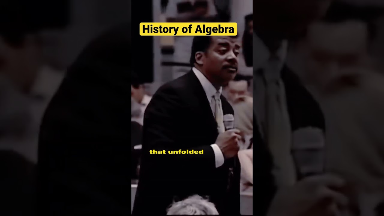 History Of Algebra - Neil DeGrasse Tyson #shorts #algebra #mathematics #viral