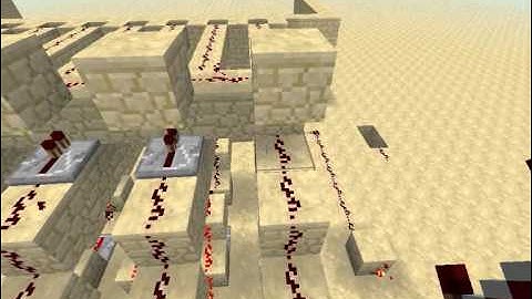 Minecraft Advanced Redstone - Huge Minecart Station [Part 1]