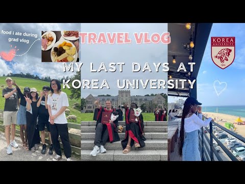 spend my graduation trip with me! ( Korea University 졸업여행 브이로그)