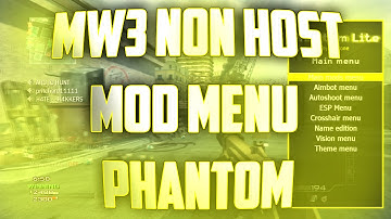 MW3 (PS3) (1.24) RTM Non Host Menu "Phantom"