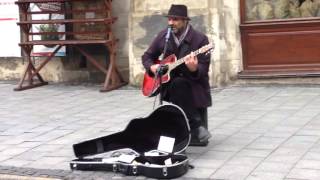 Moby cover on Lviv streets