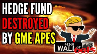 Hedge Fund SHUTS DOWN After Betting Against GameStop, GME Apes CRUSH White Square