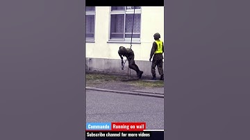 Running on wall #commando #training #viralvideo #shorts