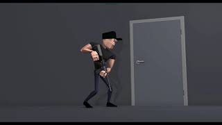 Walk to Stop - AnimSchool Assignment (2017)