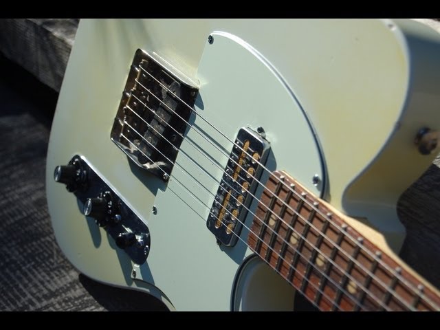 Telecaster with 1964 Teisco goldfoil pickup (part 1) - YouTube