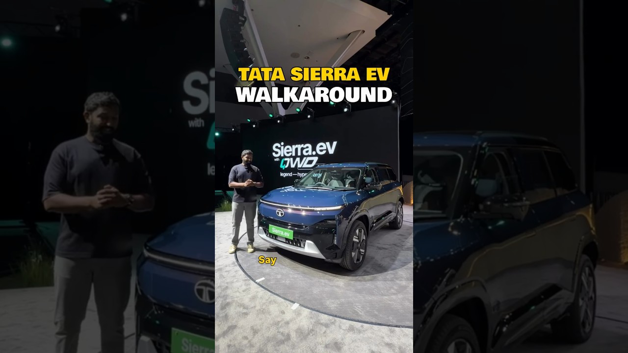 Here’s everything you need to know about the Tata Sierra EV!