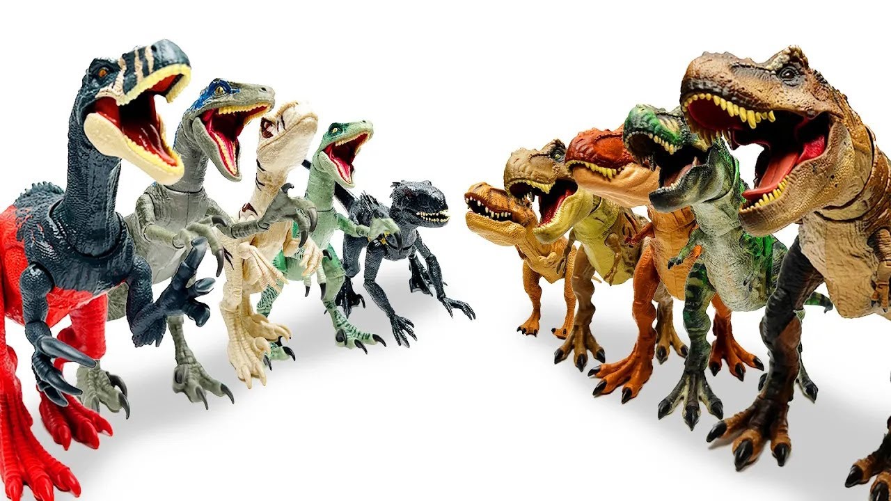 EXTREME Collection Of ALL Jurassic Raptors | Dino Trackers Indoraptor, Atrociraptor & More!