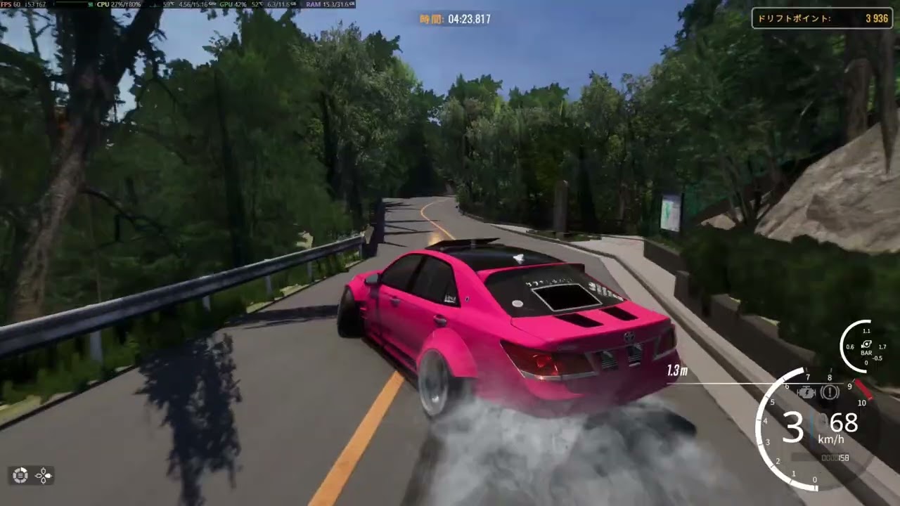 carx drift racing online 90sGDSP 再度山 S210クラウンアスリート Modサウンド