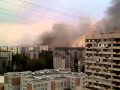 Пожар в Воронеже ул. 9 Января, 16-55