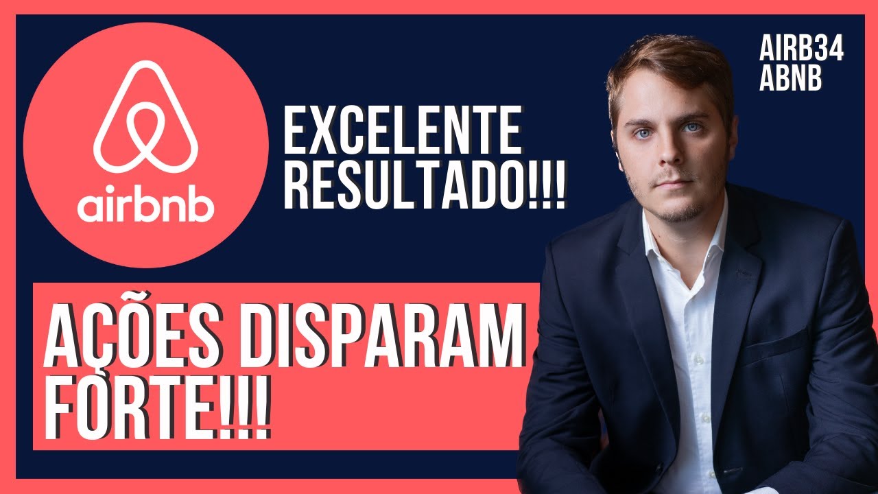 Resultado ESPETACULAR do AIRBNB (airb34 / abnb) | Vai crescer muito ainda? | Matheus Investe