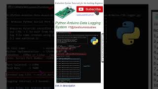 Arduino Python CSV Data acquisition & logging system #arduino #python #datalogging #arduinoproject