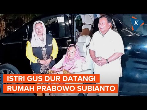 Saat Istri Gus Dur Susul Yenny Wahid Datangi Rumah Prabowo Subianto…