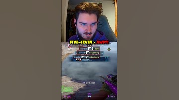 FIVE-SEVEN is BETTER THAN AWP?! #cs2 #highelo #csgo #gaming #counterstrike