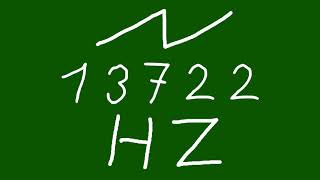 13722 hz saw