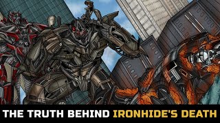 The Real Reason Megatron Sent Sentinel Prime To Kill Ironhide In Dotmexplained Transformers 2022