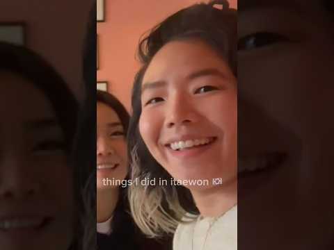 things i did in itaewon